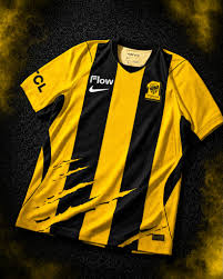 Al Ittihad Home 26/27 Torcedor Nike - Amarelo e Preto