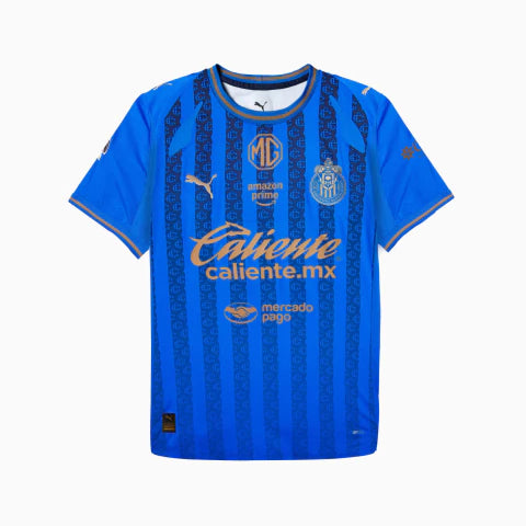 Chivas Guadalajara Third 25/26 Torcedor Puma Masculino - Azul
