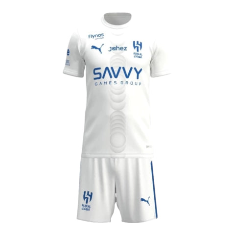 Kit Infantil Al Hilal Away 25/26 - Branco