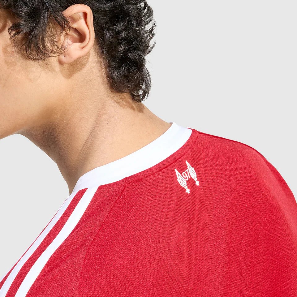 Liverpool Home 25/26 Manga Longa Torcedor Adidas - Vermelha