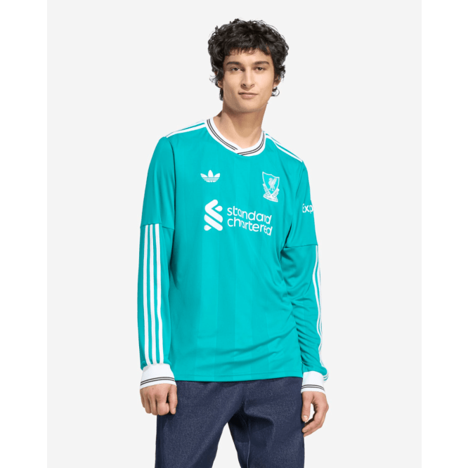 Liverpool Third 25/26 Manga Longa Adidas - Verde
