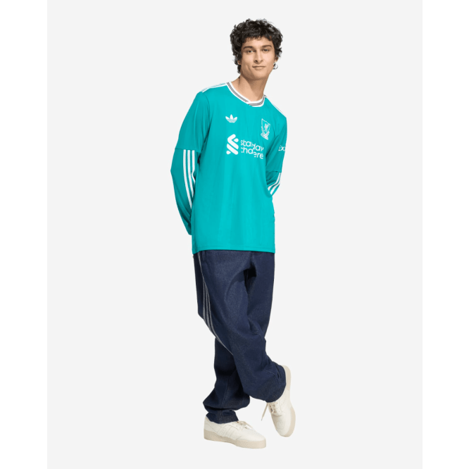 Liverpool Third 25/26 Manga Longa Adidas - Verde