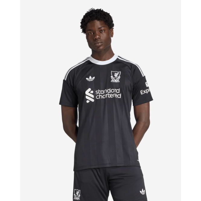 Liverpool Goleiro 25/26 Torcedor Adidas - Preto