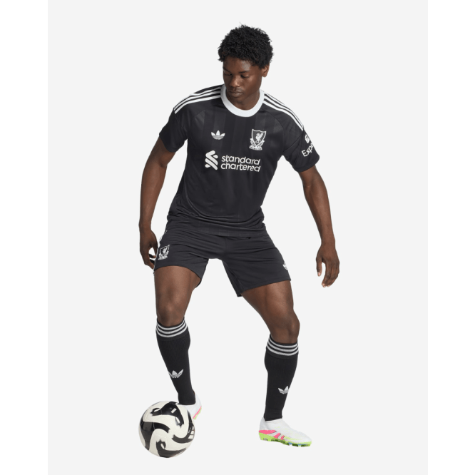 Liverpool Goleiro 25/26 Torcedor Adidas - Preto