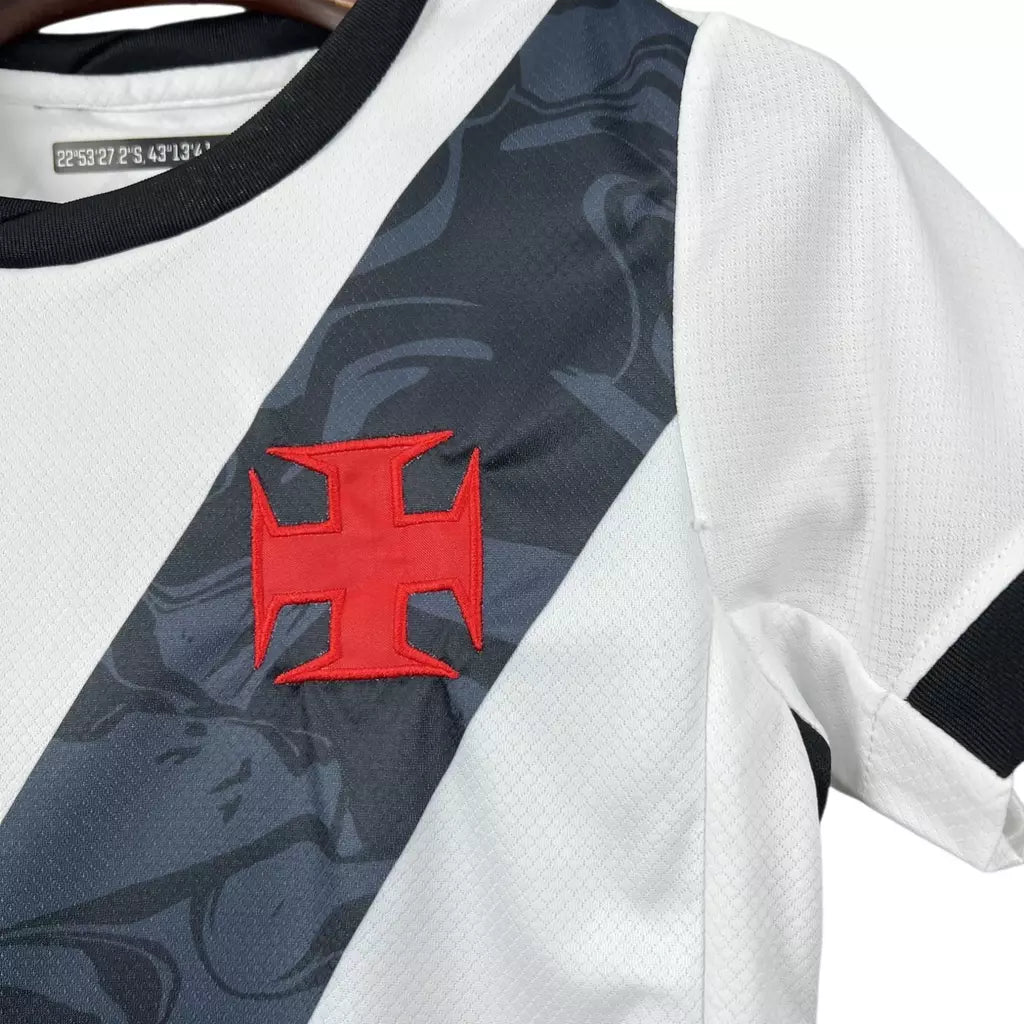 Kit Infantil Vasco Away 26/27 - Branco