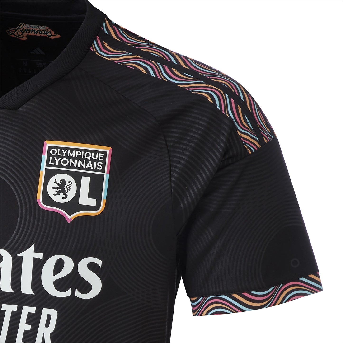 Lyon Third 26/27 Torcedor Adidas - Preta