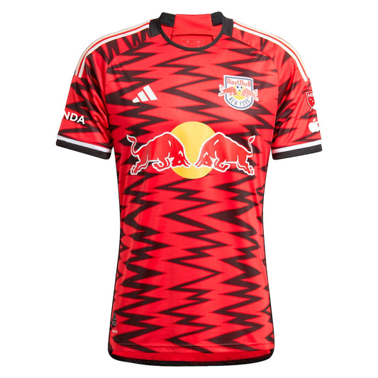 NY Red Bull Home 25/26 Torcedor Adidas - Vermelho
