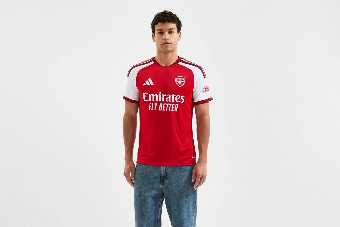 Arsenal Home 26/27 Torcedor Adidas - Vermelha e Branca