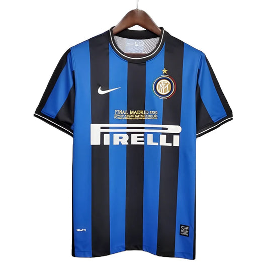 Inter de Milão Home Retrô 2010 Nike - Azul e Preta