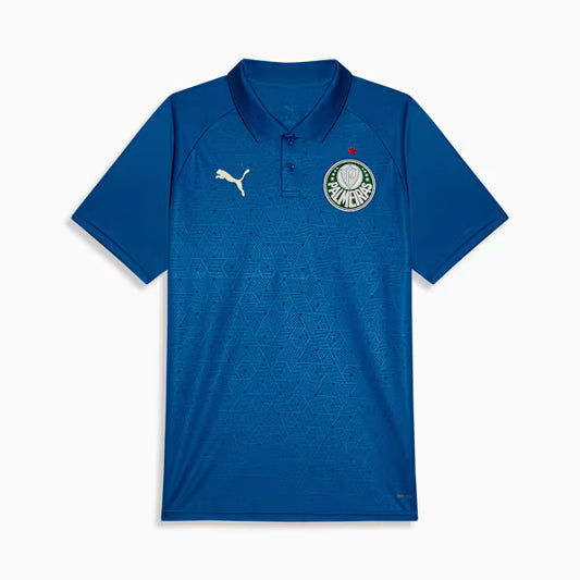 Palmeiras Treino Polo 26/27 Masculino Torcedor Puma - Azul