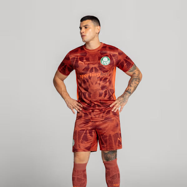 Palmeiras Goleiro 26/27 Jogador Puma - Vermelho Vinho