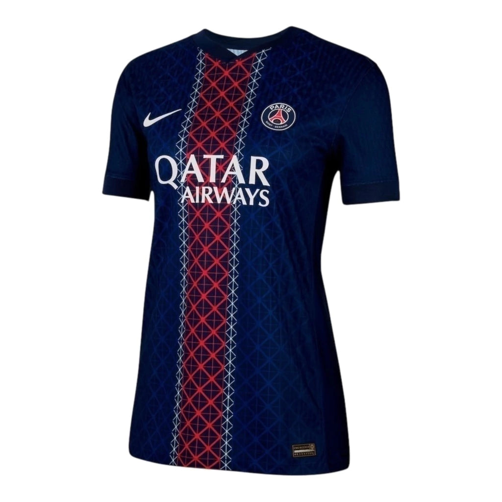 PSG Home 25/26 Feminino Nike - Vermelho e Azul