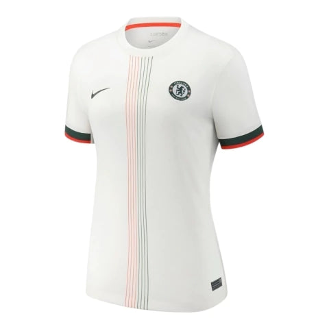 Chelsea Away 25/26 Feminino Nike - Branco