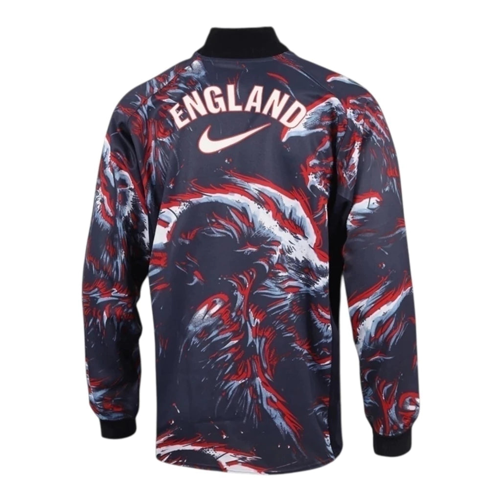 Inglaterra Goleiro Manga Longa 26/27 Torcedor Masculino Nike - Azul Escuro