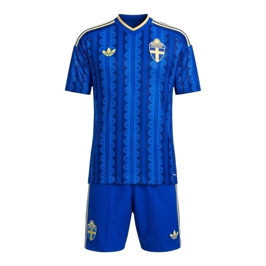 Kit Infantil Suécia Away 26/27 - Azul