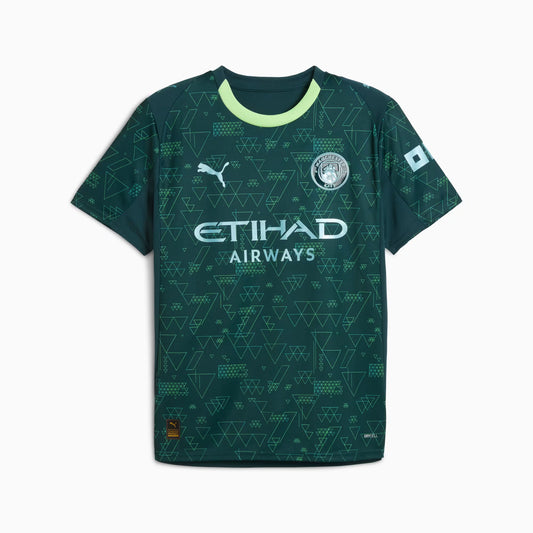 Manchester City Fourth 25/26 Torcedor Puma - Verde