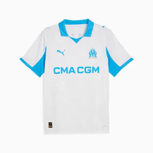 Olympique de Marseille Home 25/26 Torcedor Puma - Branca