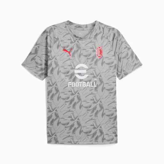 Milan Pré Jogo 25/26 Torcedor Puma - Cinza