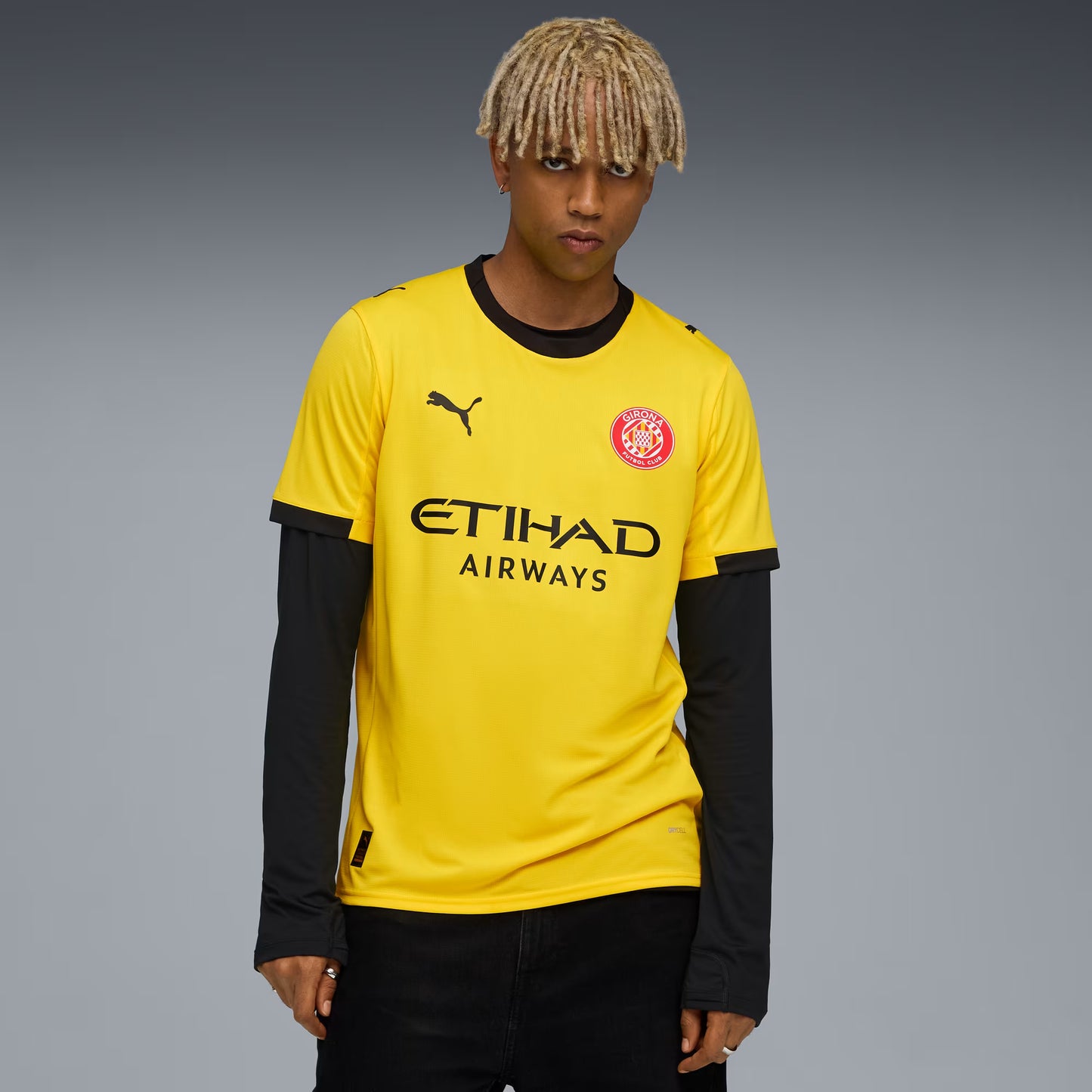 Girona Away 25/26 Torcedor Puma  - Amarela