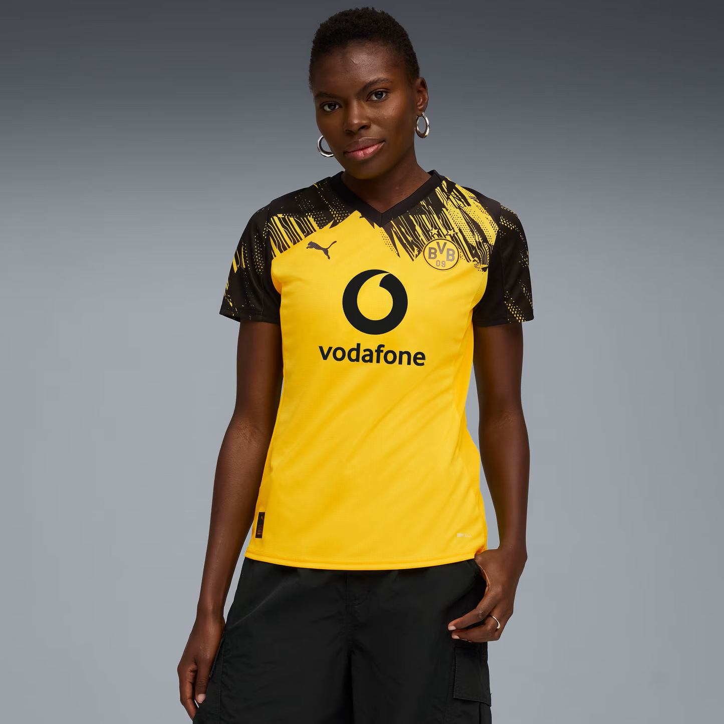 Borussia Dortmund Home 25/26 Feminina Puma - Amarela