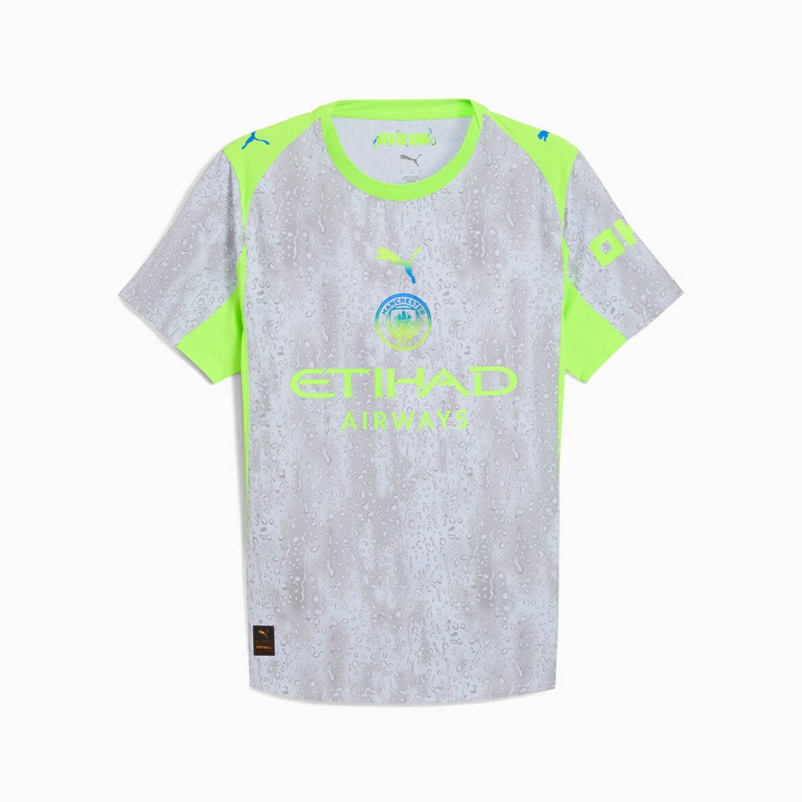 Manchester City Fourth 25/26 Torcedor Puma - Cinza