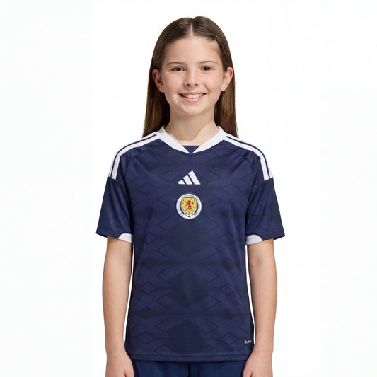 Kit Infantil Escócia Home 26/27 - Azul