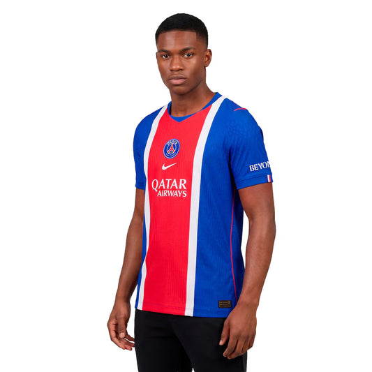 PSG Home 26/27 Jogador Nike - Azul e Vermelho