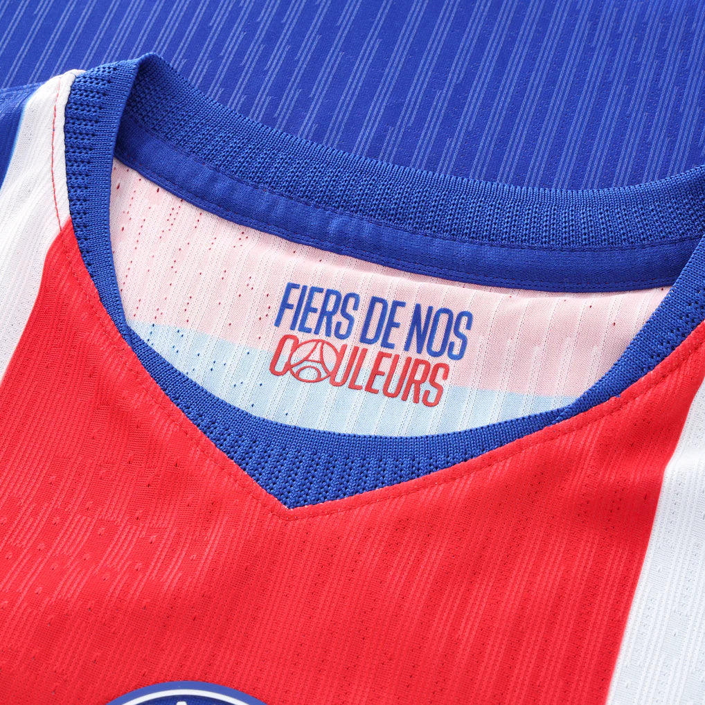 PSG Home 26/27 Jogador Nike - Azul e Vermelho