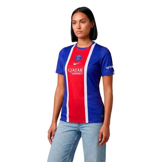 PSG Home 26/27 Feminino Nike - Vermelho e Azul