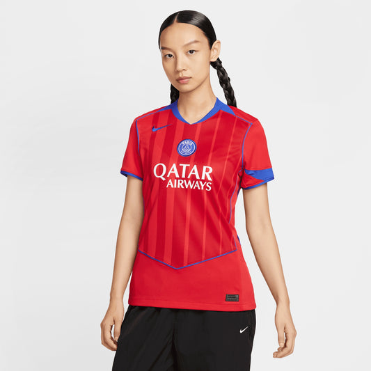 PSG Third 25/26 Feminino Nike - Vermelho