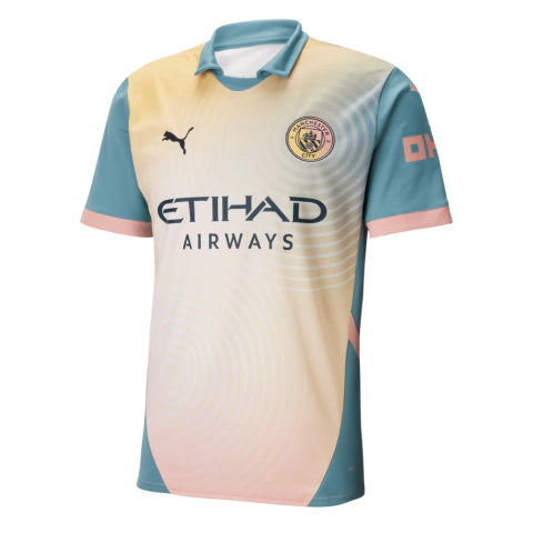 Manchester City Fourth 24/25 Torcedor Puma - Colorido