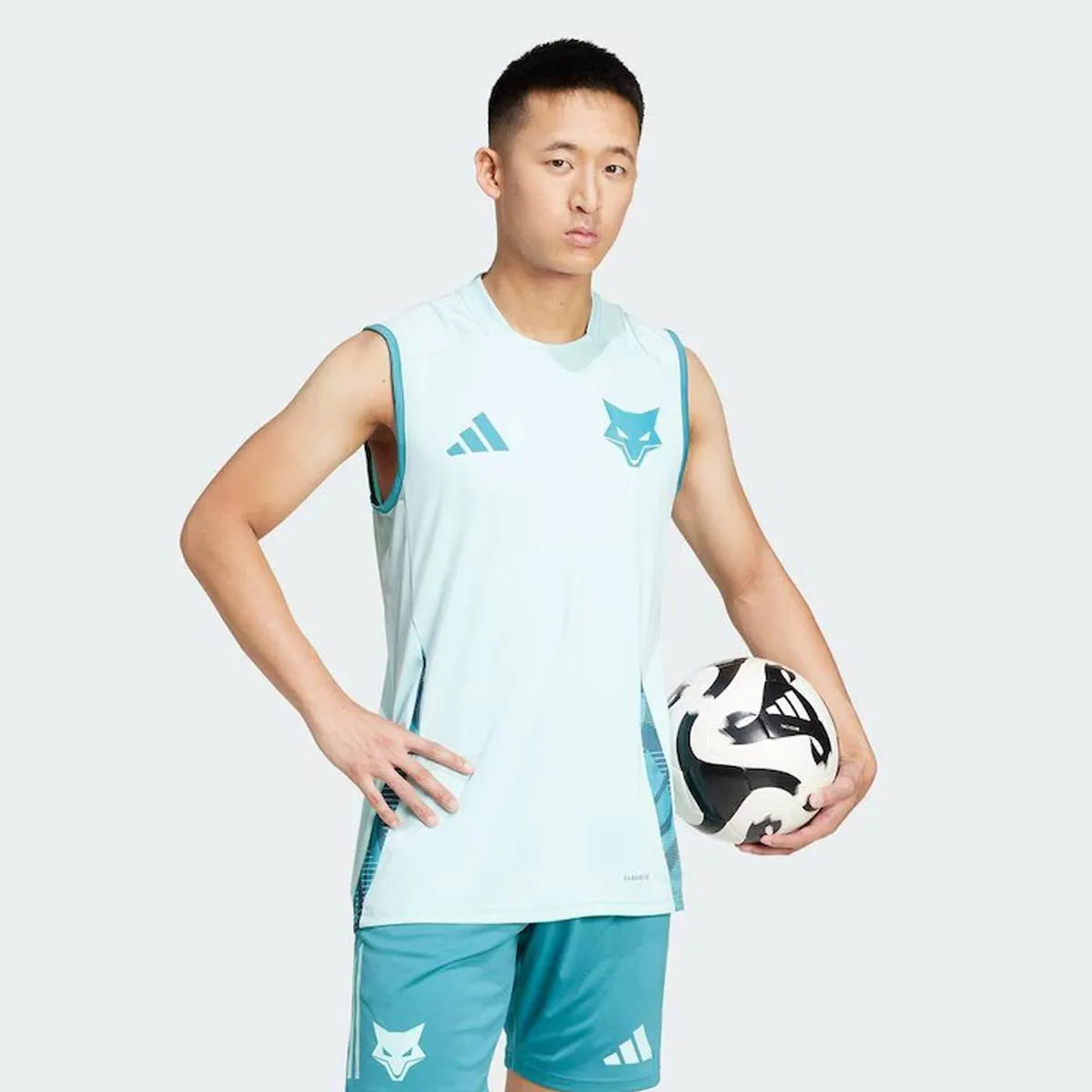 Cruzeiro Treino 25/26 Adidas Regata Masculino - Verde Claro