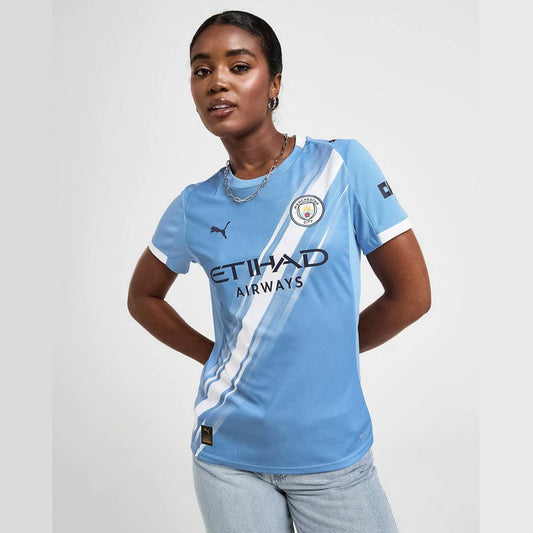 Manchester City Home 25/26 Feminina Puma - Azul