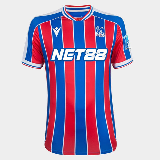 Crystal Palace Home 25/26 Macron - Vermelho e Azul