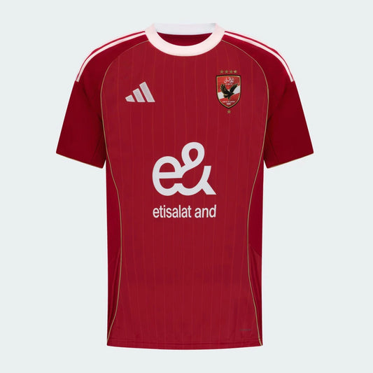 Al Ahly Home 25/26 Torcedor Adidas - Vermelho