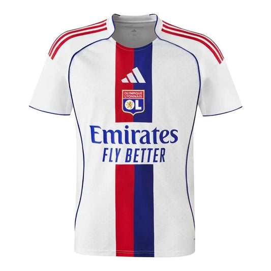 Lyon Home 25/26 Torcedor Adidas - Branca