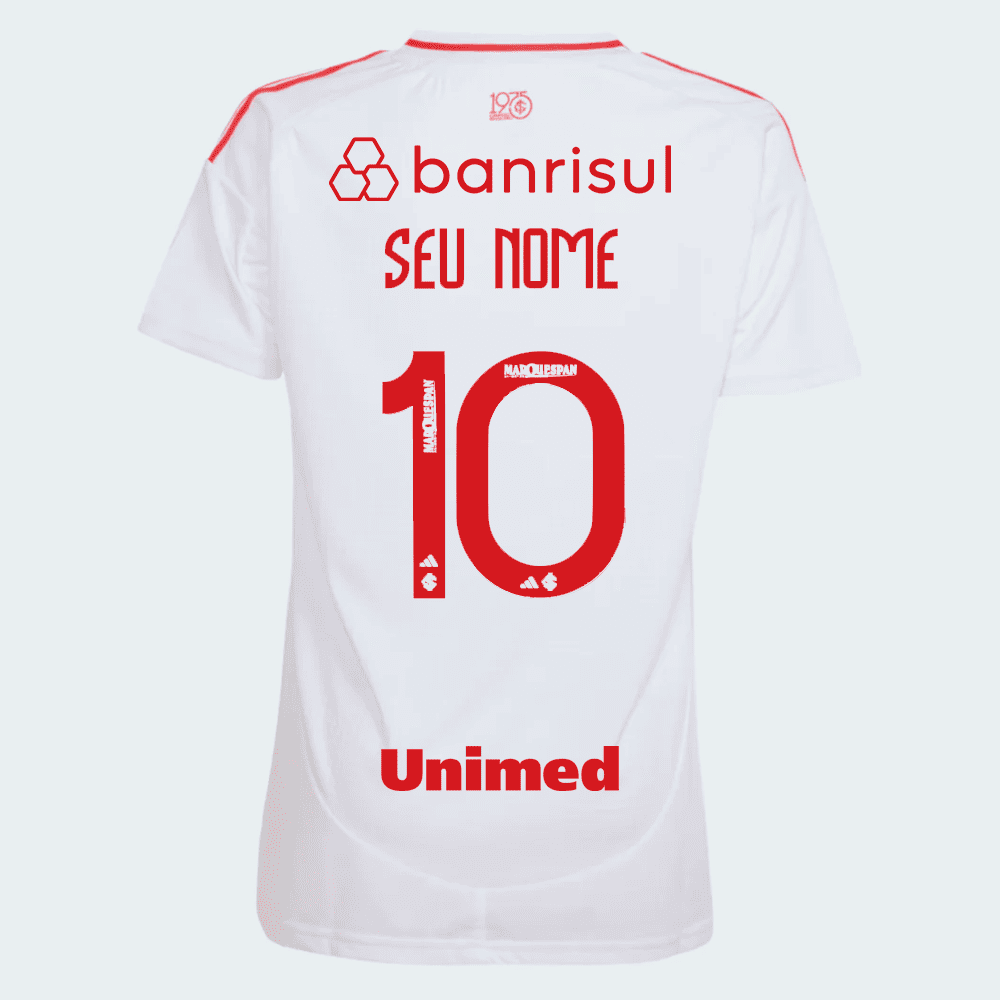 Internacional Away 25/26 Torcedor Com Patrocínios Adidas Feminina