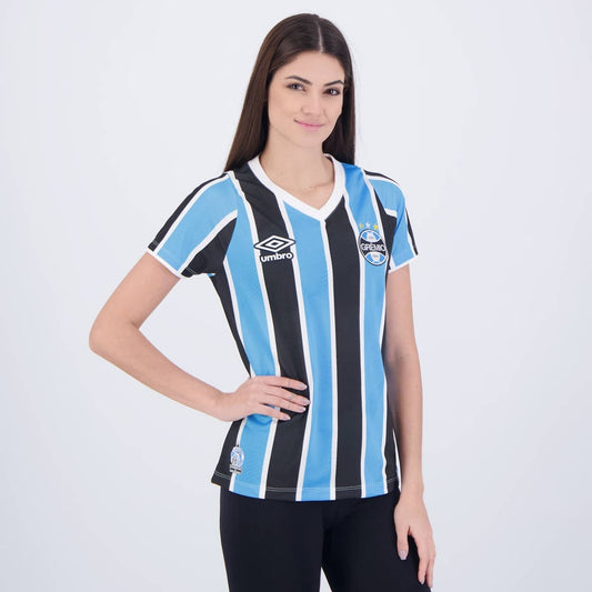 Grêmio Home 25/26 Umbro Feminino -  Tricolor