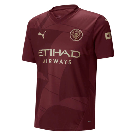 Manchester City Third 24/25 Torcedor Puma - Vinho
