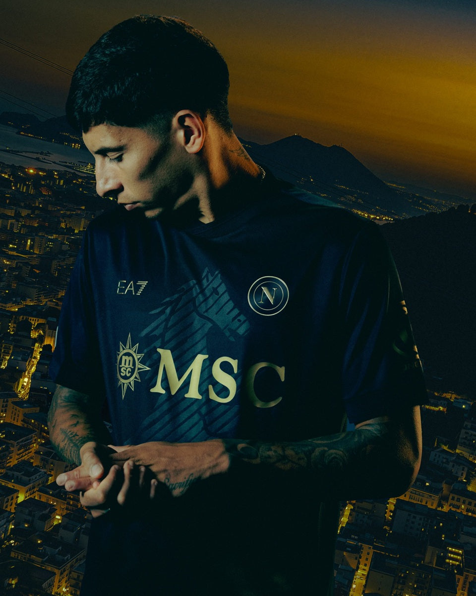Napoli Third 26/27 Torcedor EA7 - Verde