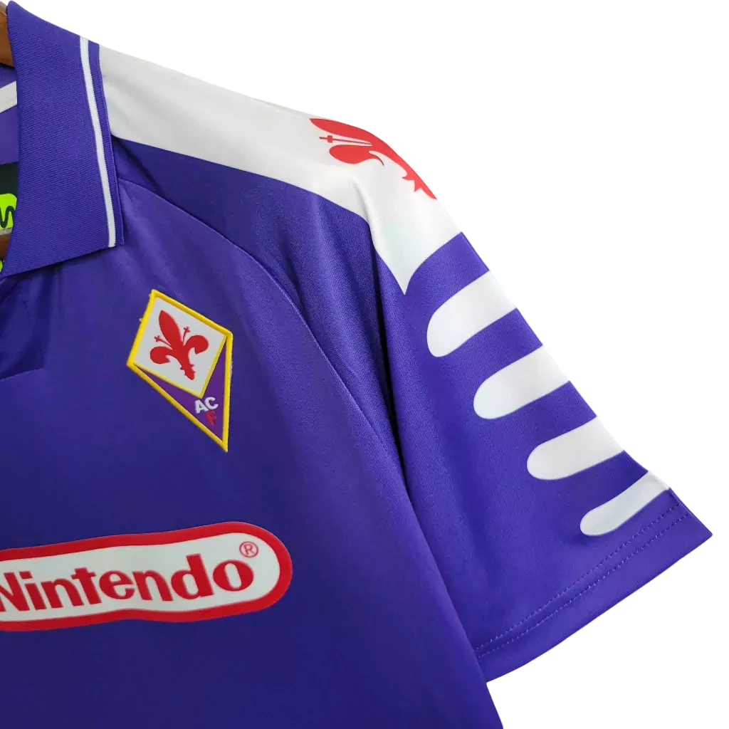Fiorentina Home Retrô 1998  Fila - Roxa