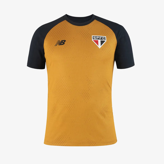 São Paulo Treino 26/27 Torcedor New Balance Masculina - Laranja e Preto
