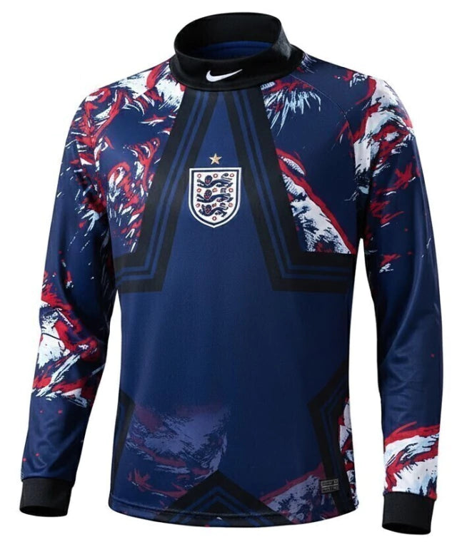 Inglaterra Goleiro Manga Longa 26/27 Torcedor Masculino Nike - Azul Escuro