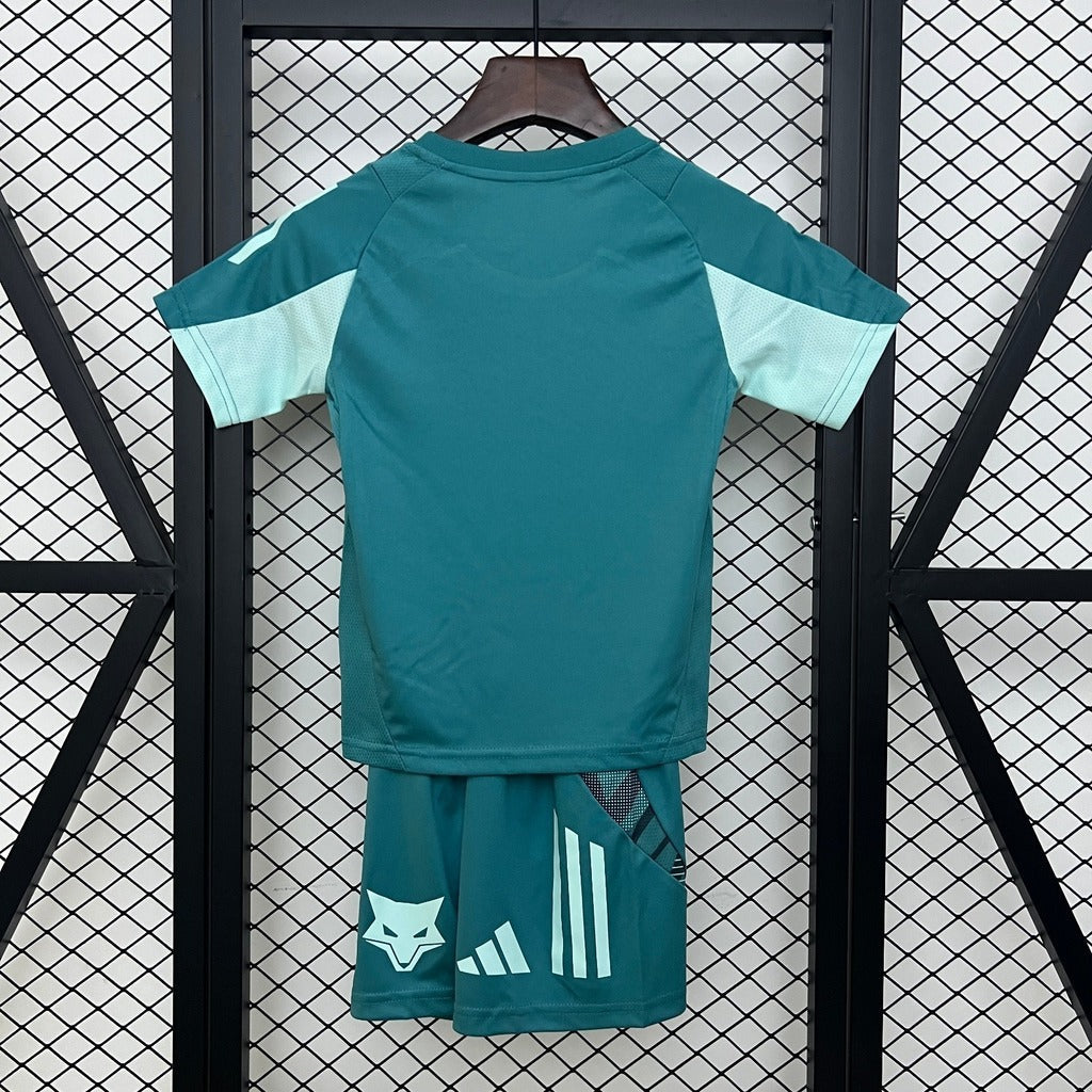 Kit Infantil Cruzeiro Treino 25/26 - Verde Escuro