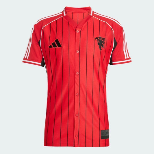 Manchester United Baseball 25/26 Torcedor Adidas - Vermelho