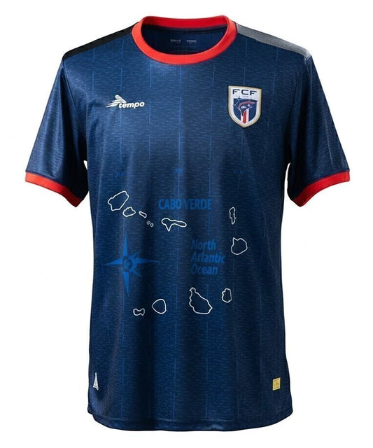 Cabo Verde Away 26/27 Masculino Torcedor  - Azul