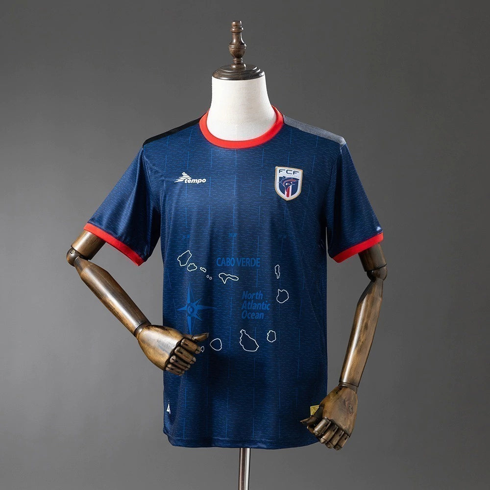Cabo Verde Away 26/27 Masculino Torcedor  - Azul