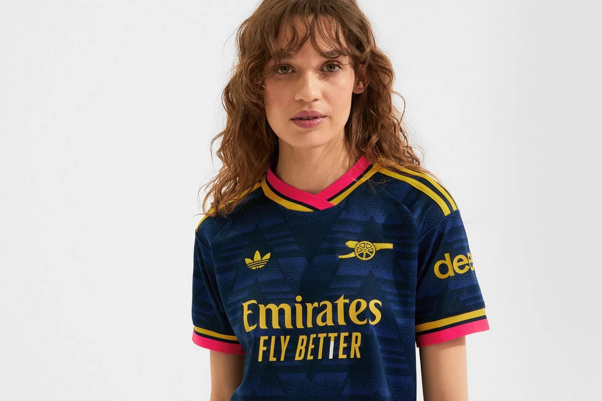 Arsenal Away 26/27 Feminina Adidas - Azul